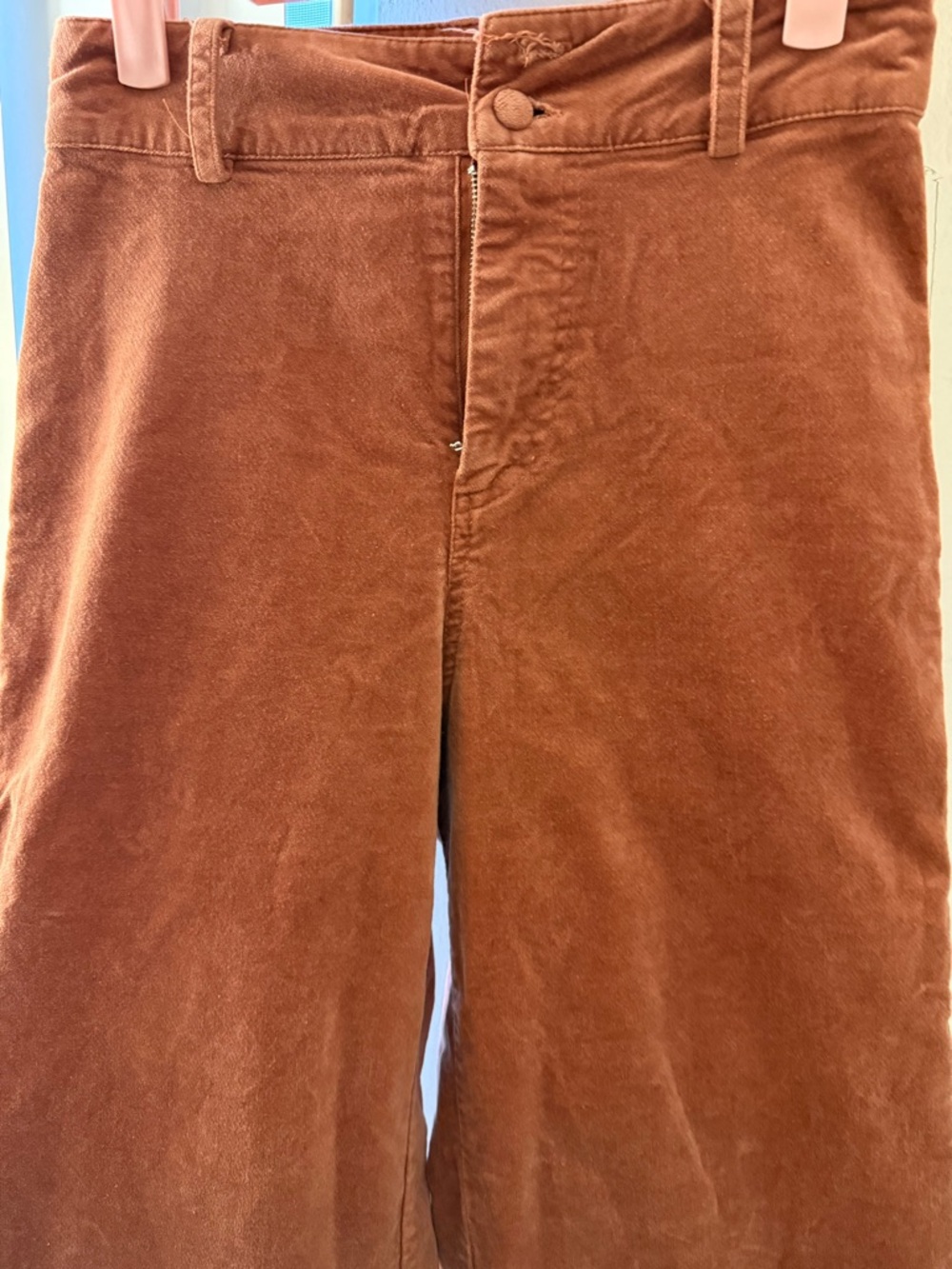 Zara Rose Mauve Corduroy Trousers